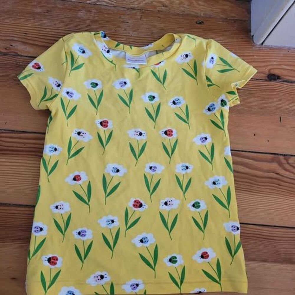 Hanna Andersson girls short sleeve rash guard size 14/16